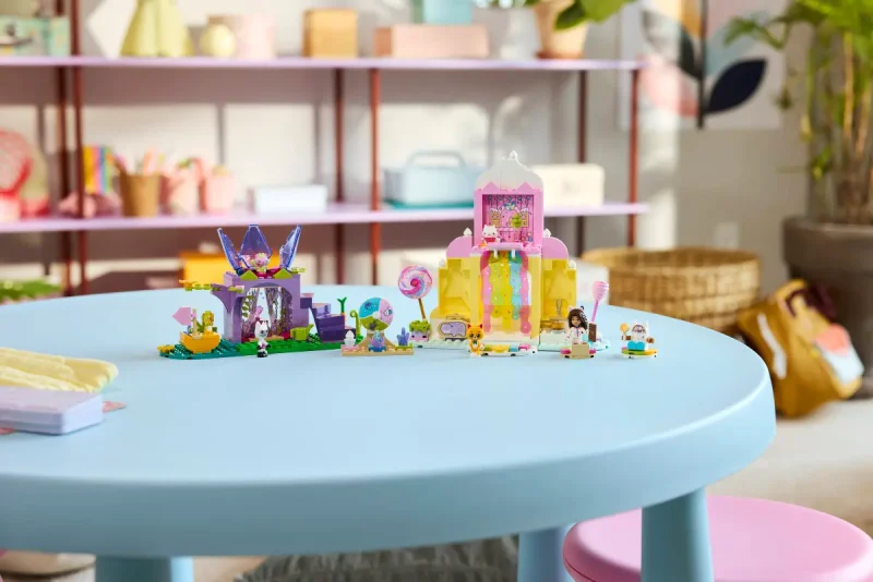 LEGO Muntele de dulciuri și grădina Miau-Zânei