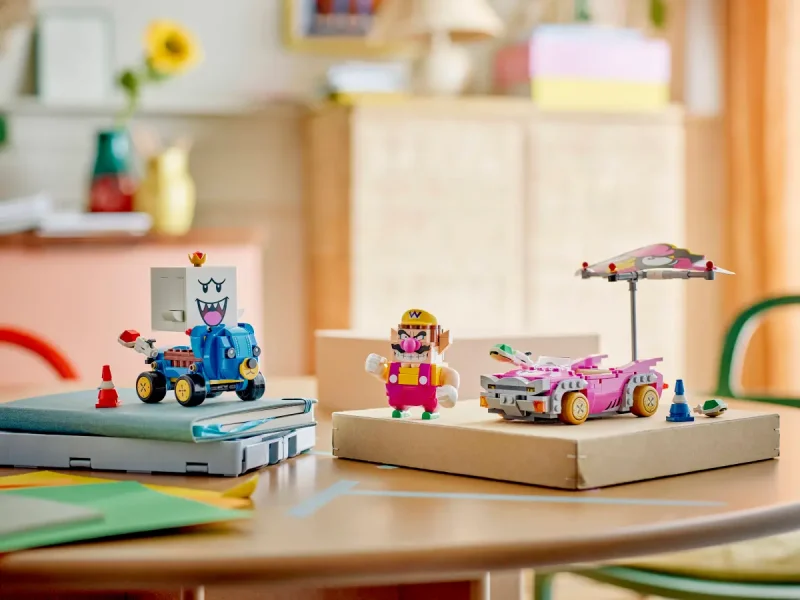LEGO Mario Kart™ – Wario și King Boo