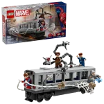 LEGO Marvel Super Heroes - LEGO Lupta de pe acoperișul trenului dintre Omul-Păianjen și Doc Ock Marvel