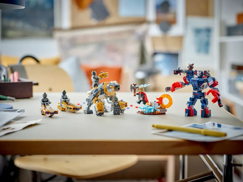 LEGO Thor vs Chitauri din Răzbunătorii: Sfârșitul jocului