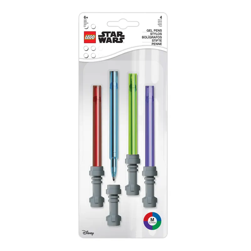 LEGO Pixuri cu gel sabie laser – Pachet de 4