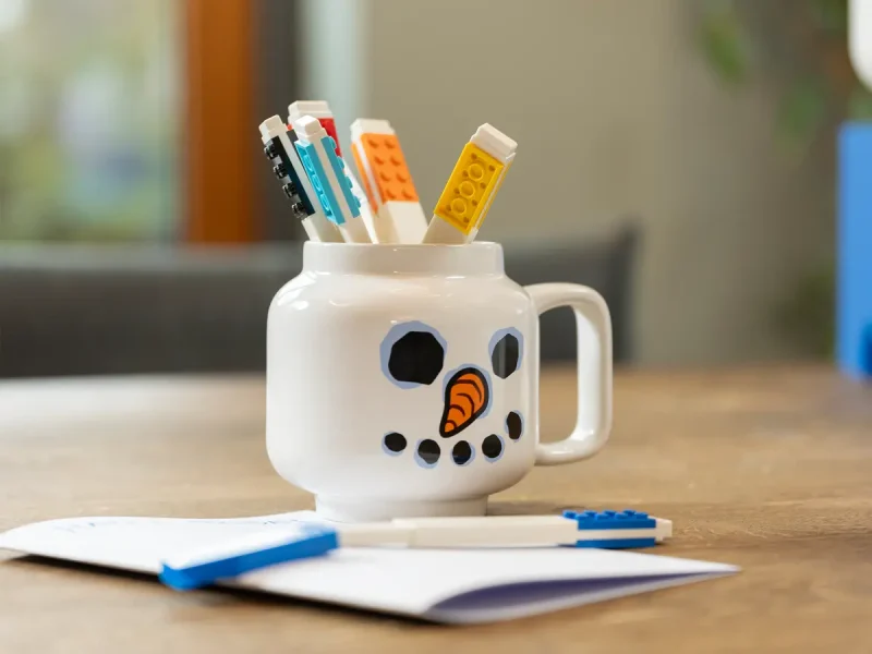 LEGO Cană mare din ceramică – Om de Zăpadă