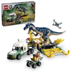 LEGO Jurassic World - LEGO Misiunea ”Dinozaur”: Camion de transport pentru un Allosaurus