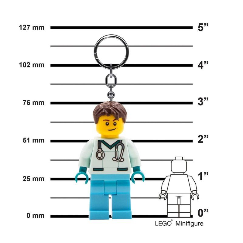 LEGO Breloc cu lanternă Medic