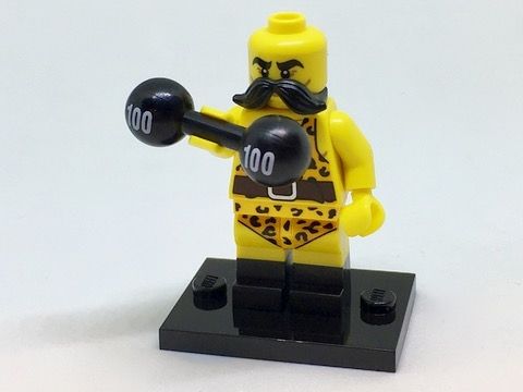 Minifigurina LEGO seria 17 - Circus Strongman