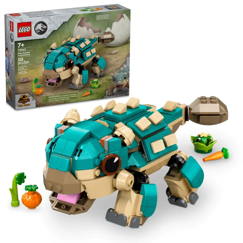 - LEGO Bebelușa Bumpy: Ankylosaurus