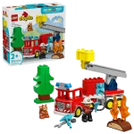 - LEGO Camion de pompieri cu furtun și pompier