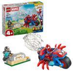 - LEGO Spidey pe motocicletă vs Rhino