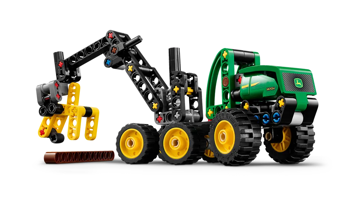 LEGO Utilaj de tăiat și stivuit copaci John Deere 1470H - imagine 4