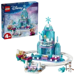 - LEGO Aventură cu sania pe șine la castelul de gheață al Elsei