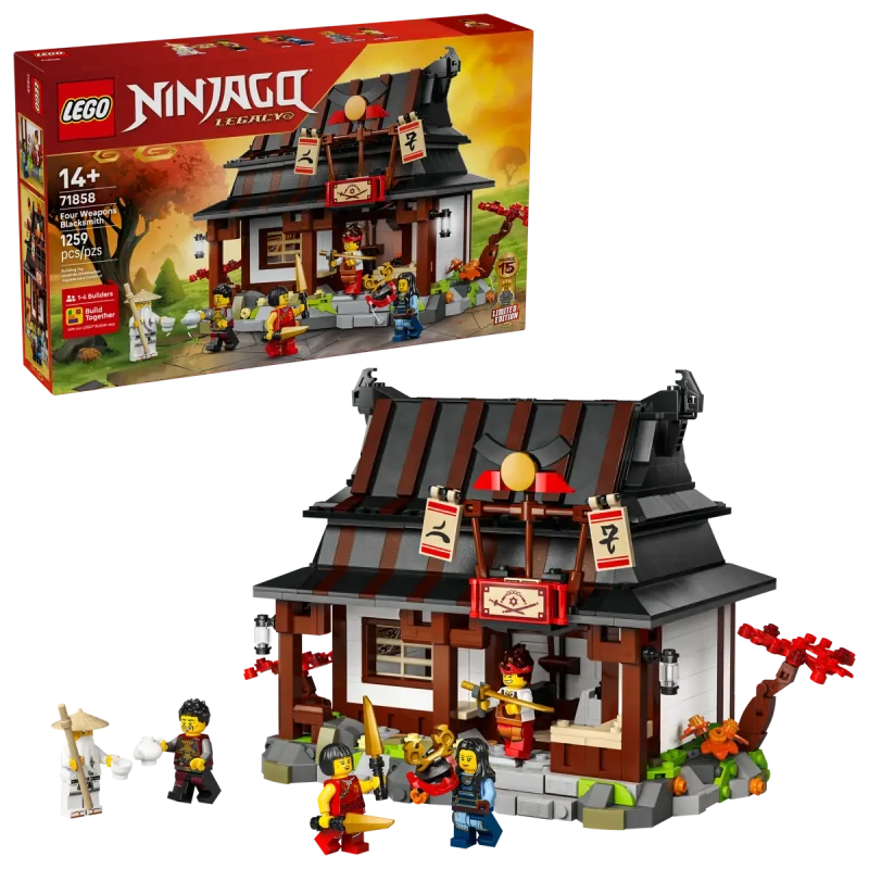 LEGO Ninjago - LEGO Fierarul Patru Arme la a 15-a aniversare