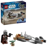 - LEGO Motocicleta rapidă a lui Mandalorian și Grogu