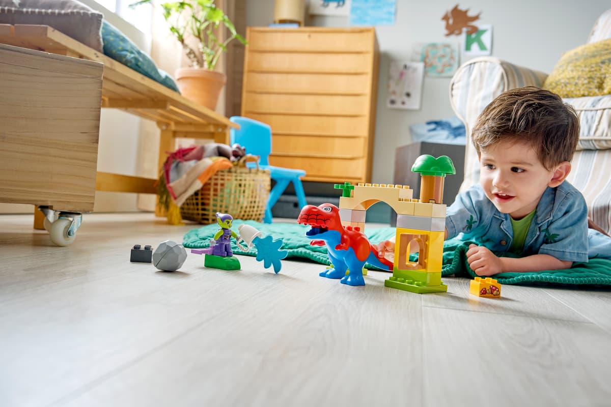 LEGO Dinozaurul Spidey-Rex vs Green Goblin - imagine 4