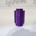 - Vază pentru flori LEGO - Mov