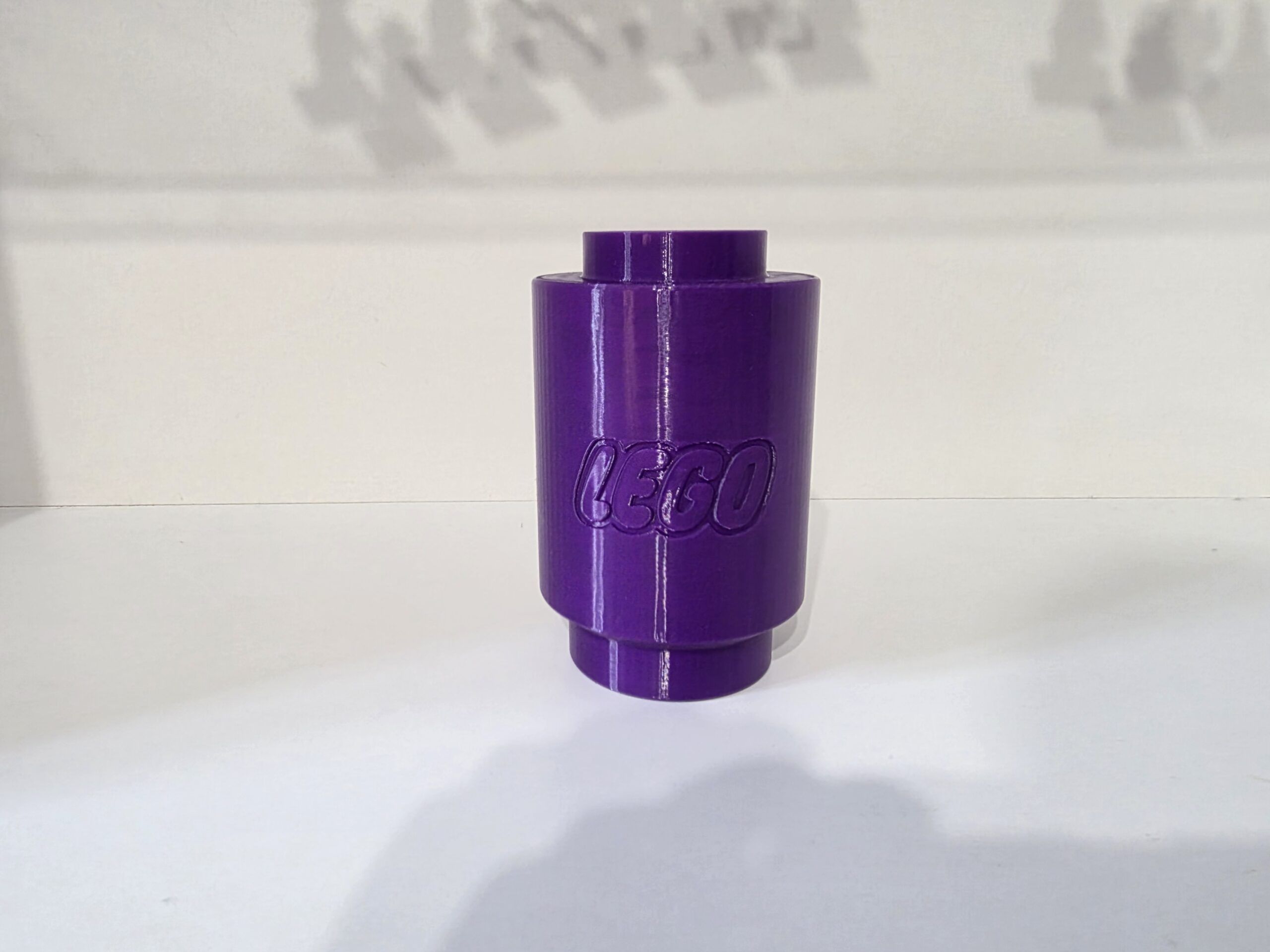 Vază pentru flori LEGO - Mov