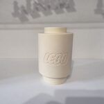 - Vază pentru flori LEGO - Albă