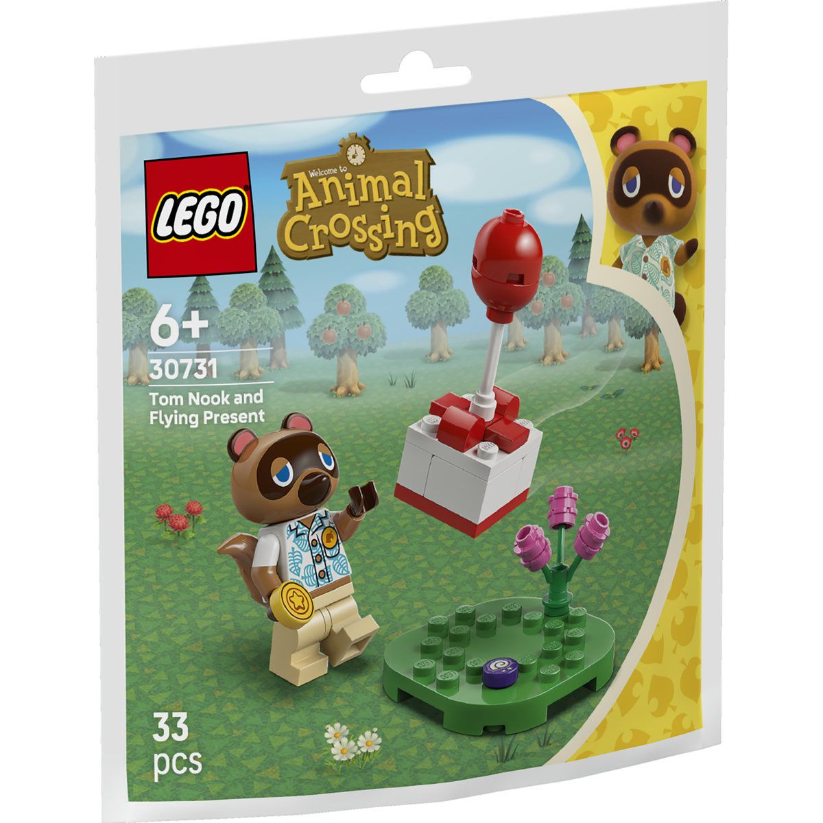 LEGO Tom Nook și un cadou zburător