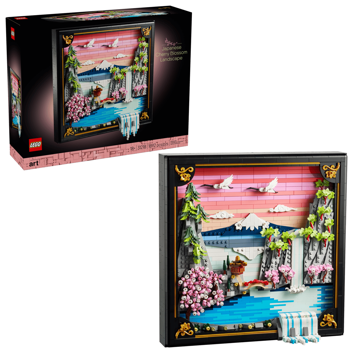 LEGO Peisaj cu flori de cireș japonez