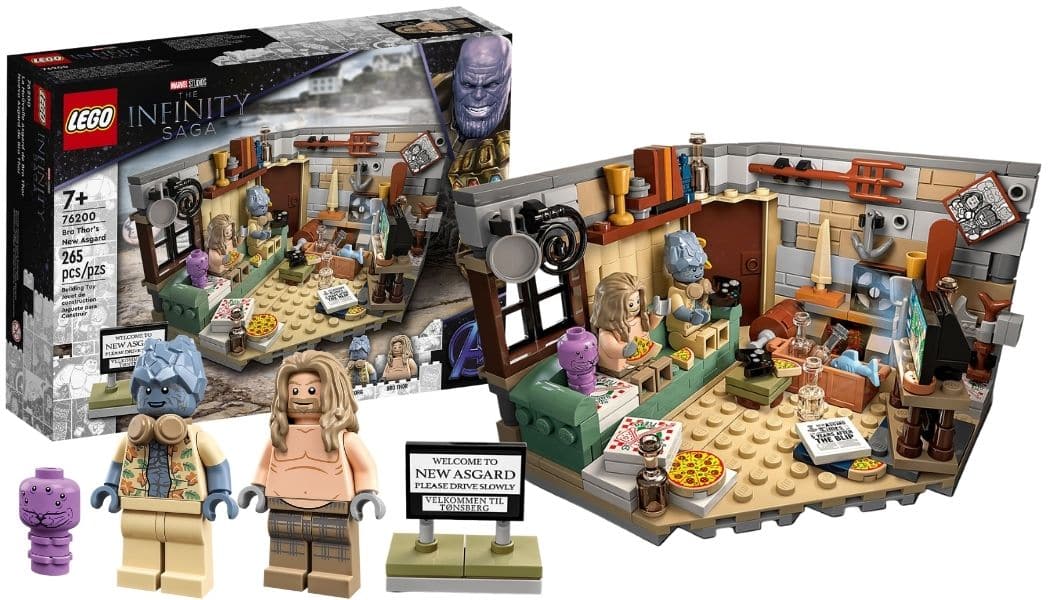 LEGO Noul Asgard al lui Bro Thor