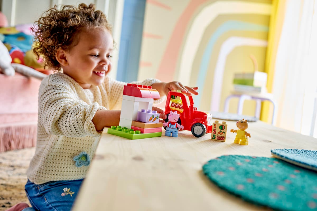 LEGO Tractor și piață - imagine 4