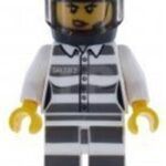 LEGO Minifigurine - LEGO City Sky Police – Jail Prisoner (cty0998)