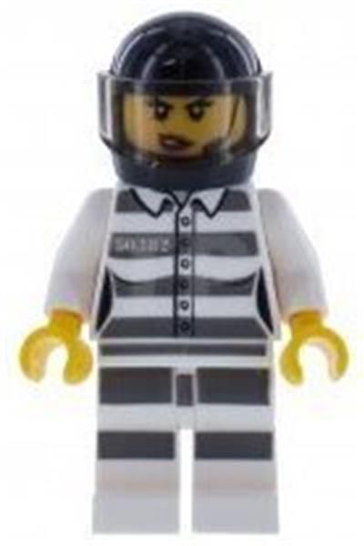 LEGO Minifigurine - LEGO City Sky Police – Jail Prisoner (cty0998)
