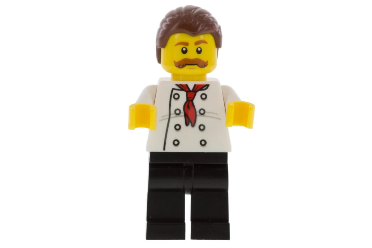 LEGO City Pizza Van Chef (cty0711)