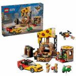 - LEGO Experiența livrării de pizza cu vehicule