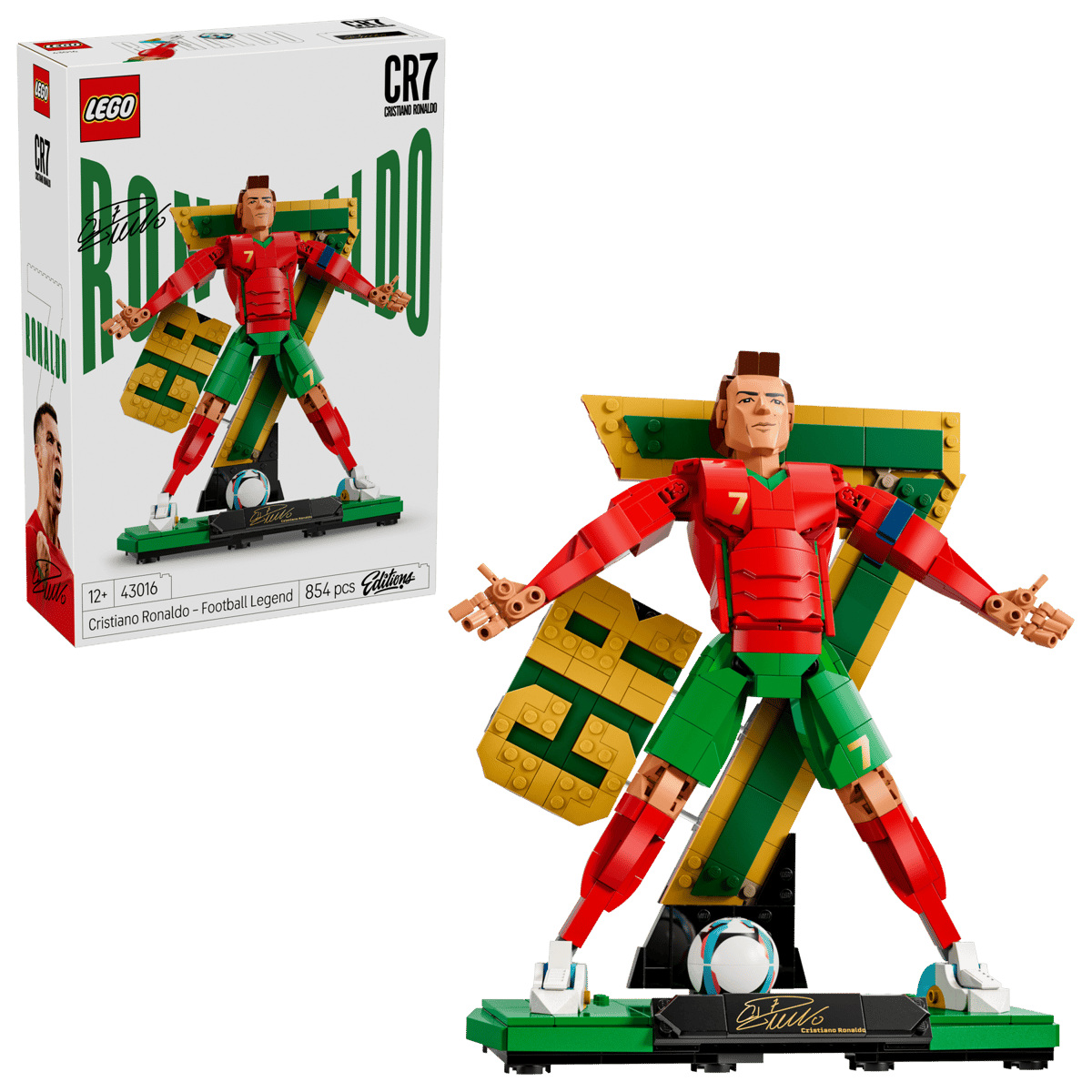 LEGO Seturi emblematice - LEGO Cristiano Ronaldo – Legendă a fotbalului