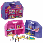LEGO Friends - LEGO Valiză-căsuță de păpuși creativă