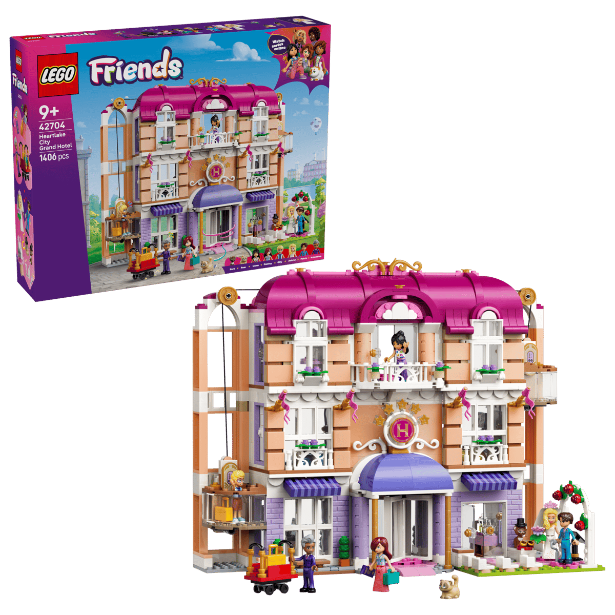 LEGO Grand Hotel din orașul Heartlake