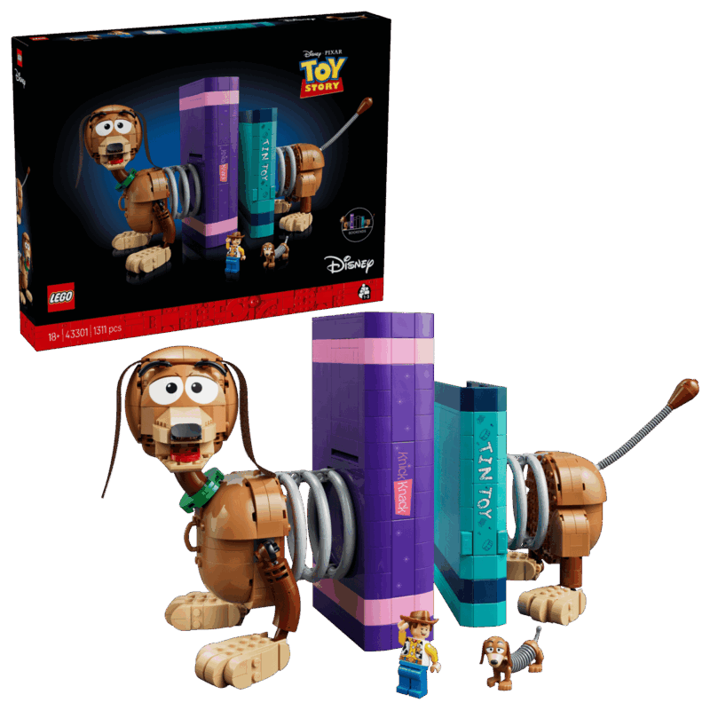 LEGO Disney - LEGO Opritoare de cărți Câinele Slinky din Povestea jucăriilor
