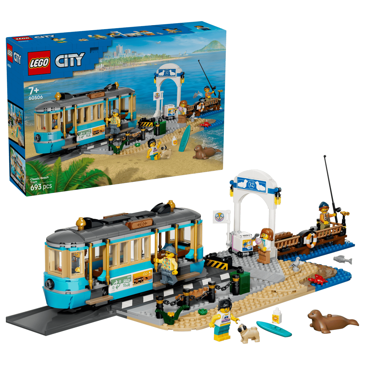 LEGO Tramvai de plajă clasic