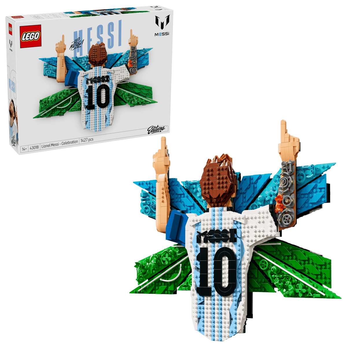 LEGO Lionel Messi – Sărbătorire