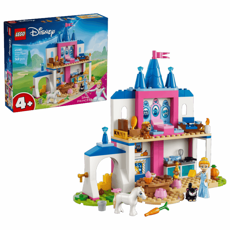 - LEGO Castelul cu animăluțe al Cenușăresei