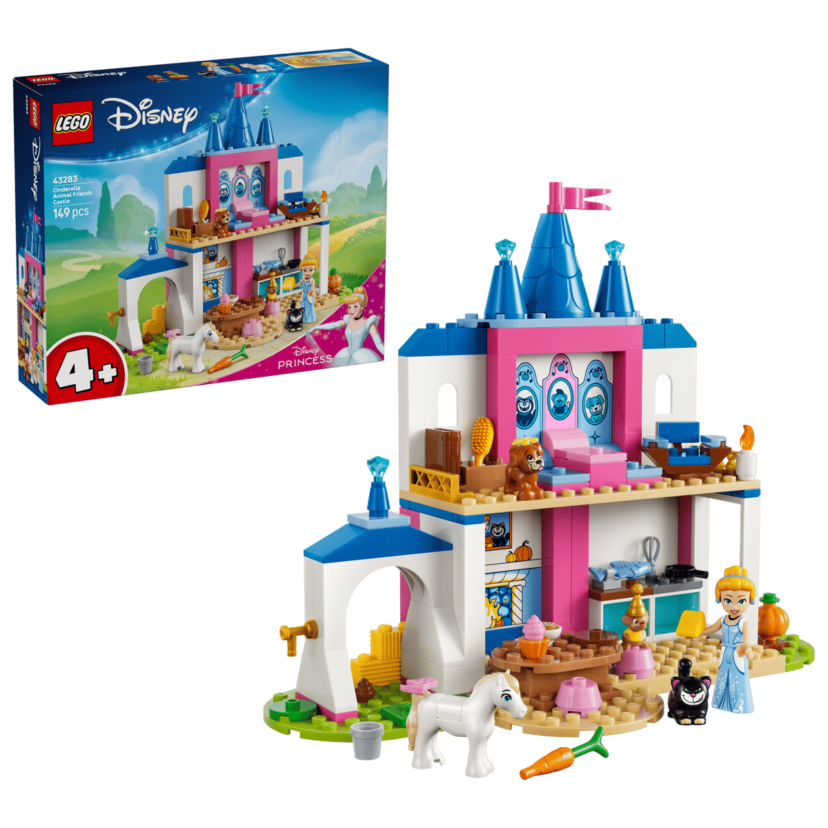 LEGO Castelul cu animăluțe al Cenușăresei