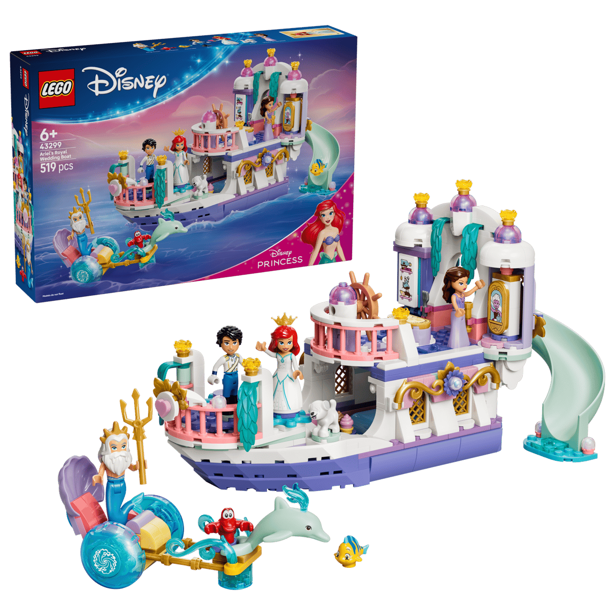 LEGO Barca nunții regale a lui Ariel
