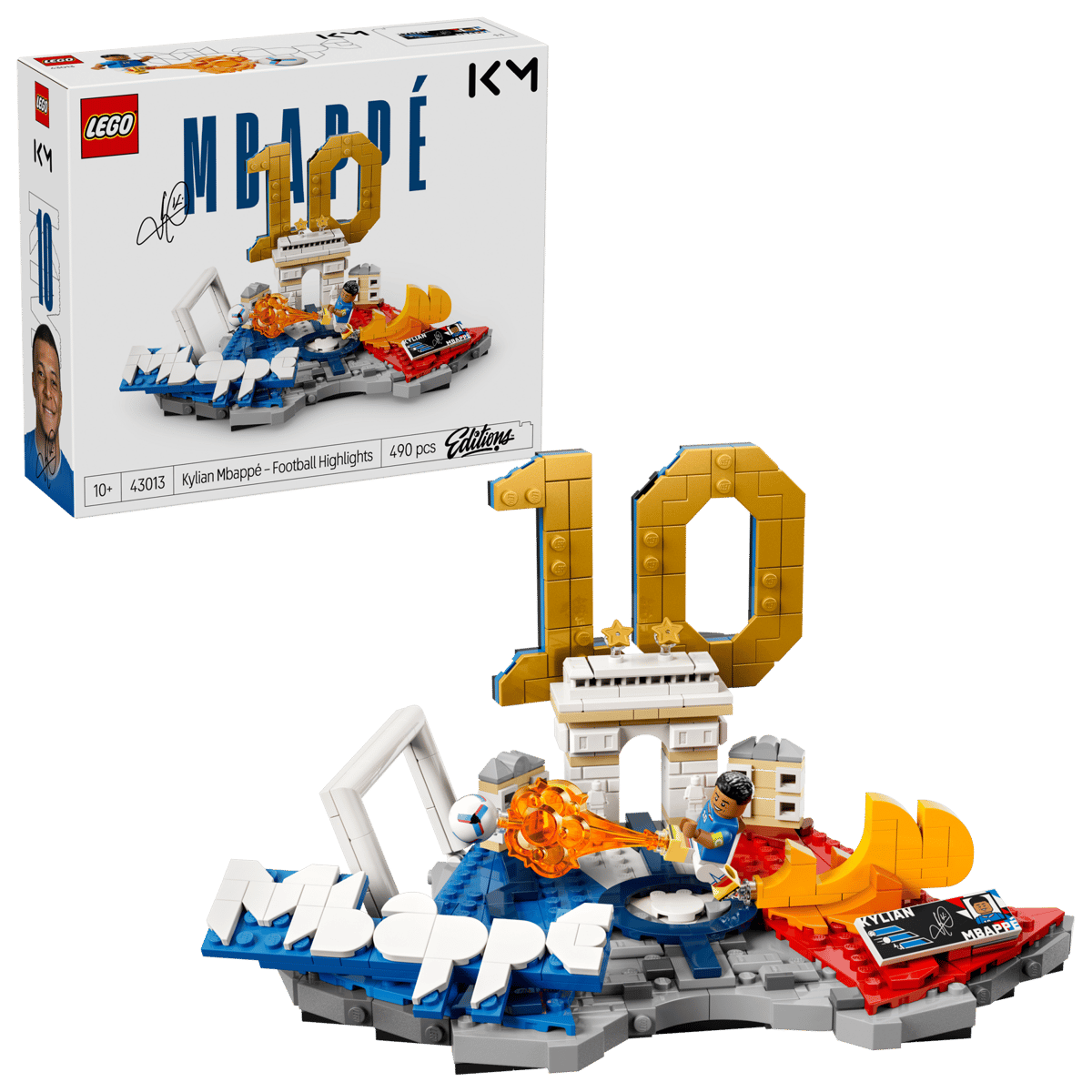 LEGO Seturi emblematice - LEGO Kylian Mbappé – Momente importante din fotbal