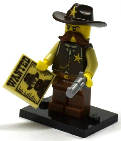 - Minifigurina LEGO seria 13 - Sheriff