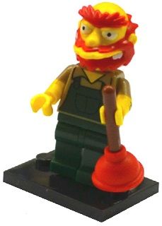 LEGO The Simpsons Groundskeeper Willie (colsim2-13)