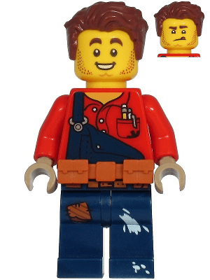 LEGO City Harl Hubbs - Utility Belt (cty1074)