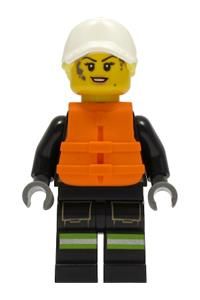 LEGO City Firefighter Female (cty1309)