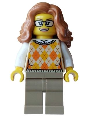 LEGO  Carol Choir Double Bass Player (hol405)