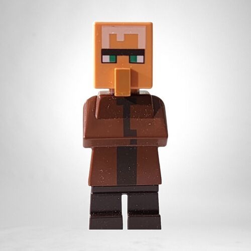 LEGO Minecraft Villager - Reddish Brown Top (min028)