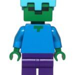 - LEGO Zombie Medium Azure Helmet (min174)