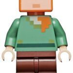- LEGO Minecraft Alex Pearl Gold Legs (min017)