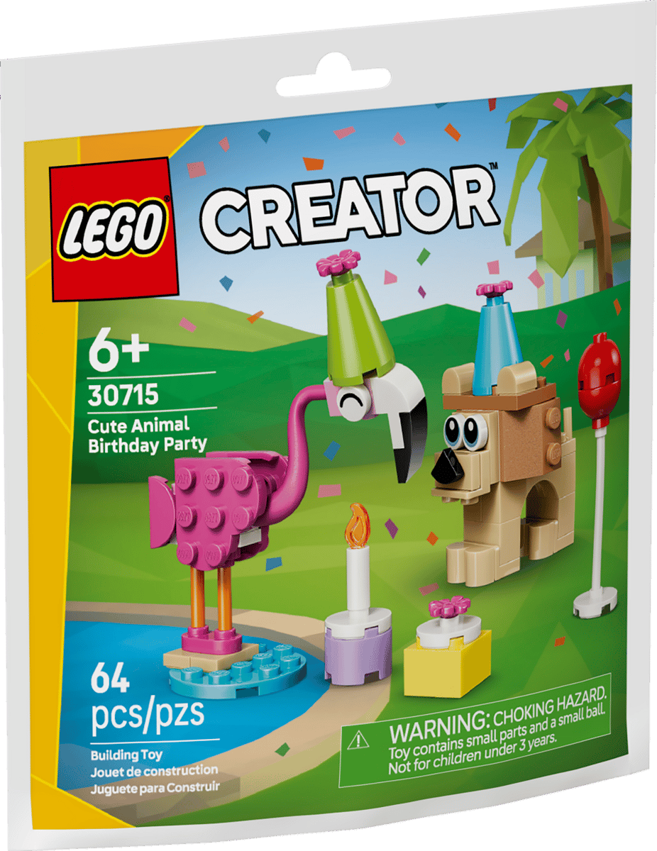 LEGO Creator 3in1 - LEGO Petrecere de zi de naștere cu animăluțe