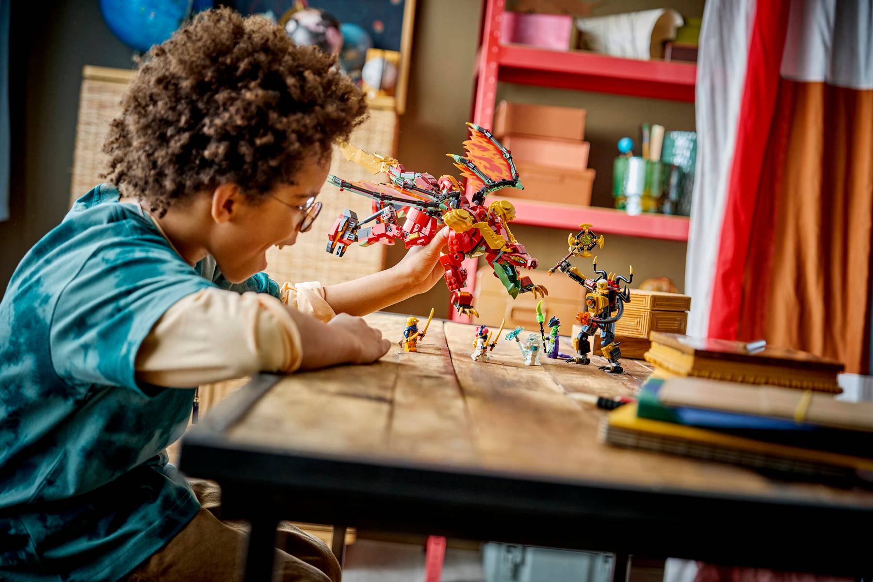 LEGO Robotul dragon transformator al lui Wyldfyre - imagine 3