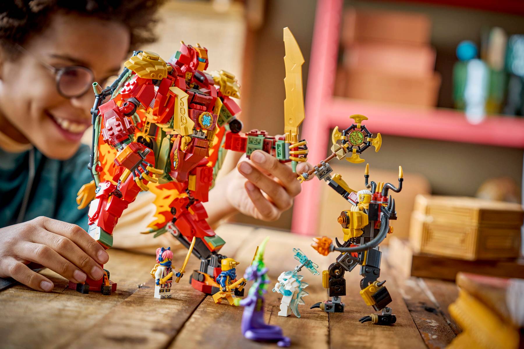 LEGO Robotul dragon transformator al lui Wyldfyre - imagine 2