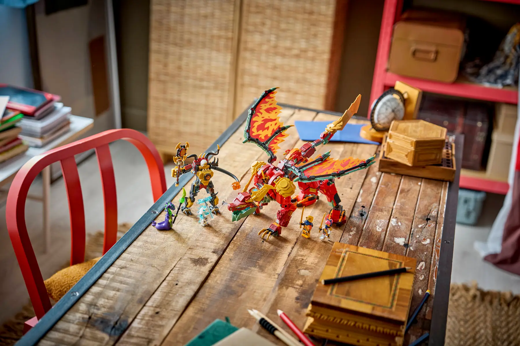 LEGO Robotul dragon transformator al lui Wyldfyre - imagine 4